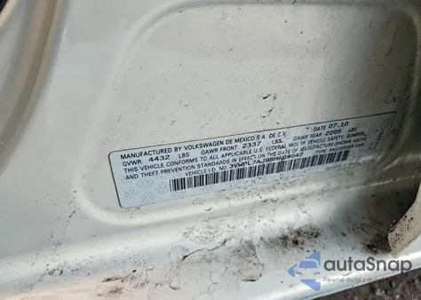 2011 Volkswagen Jetta Tdi z USA, uszkodzony, nr VIN 3VWPL7AJ9BM609042